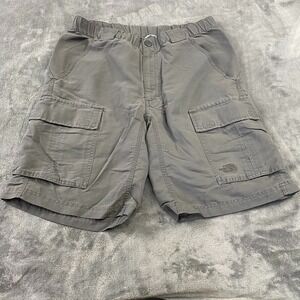 The North Face Shorts‎ Mens S Gray Cargo Utility Hiking Outdoors Beach Pockets